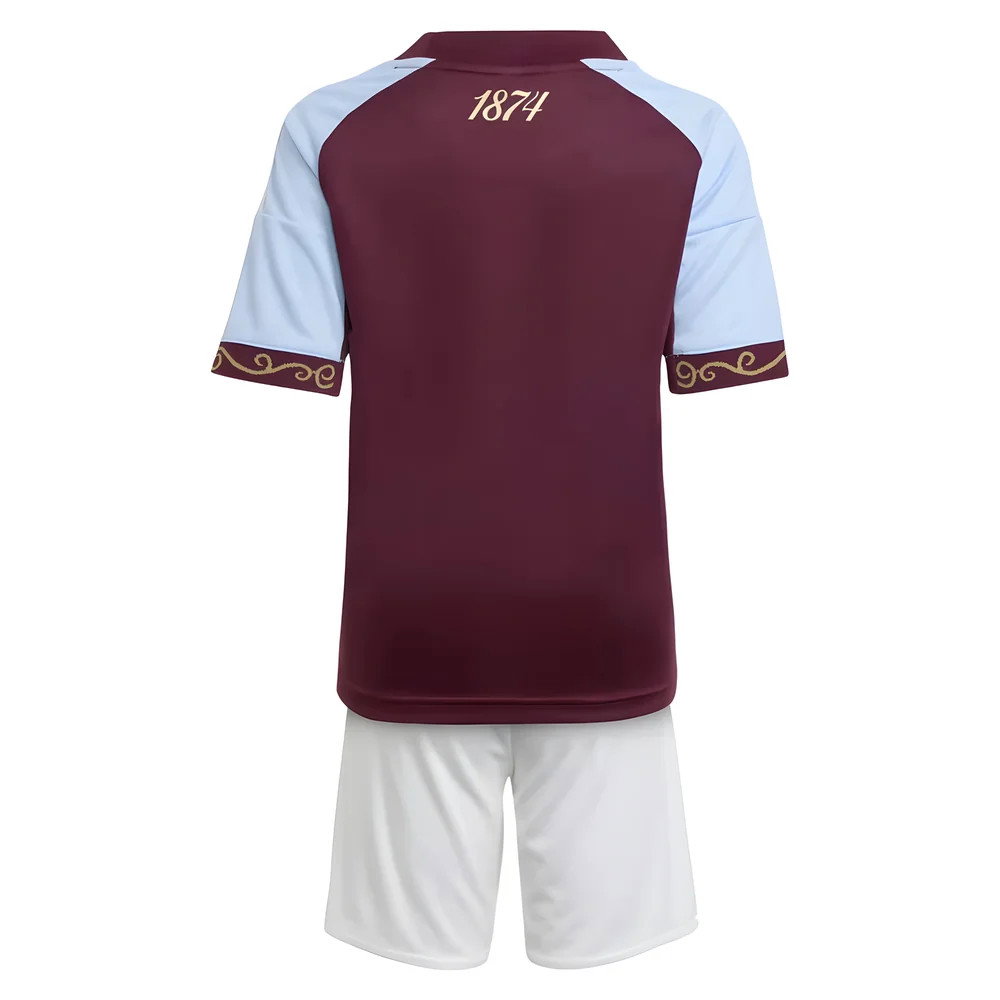 2025-2026 Aston Villa Home Mini Kit 2025-2026 Aston Villa Home Mini Kit