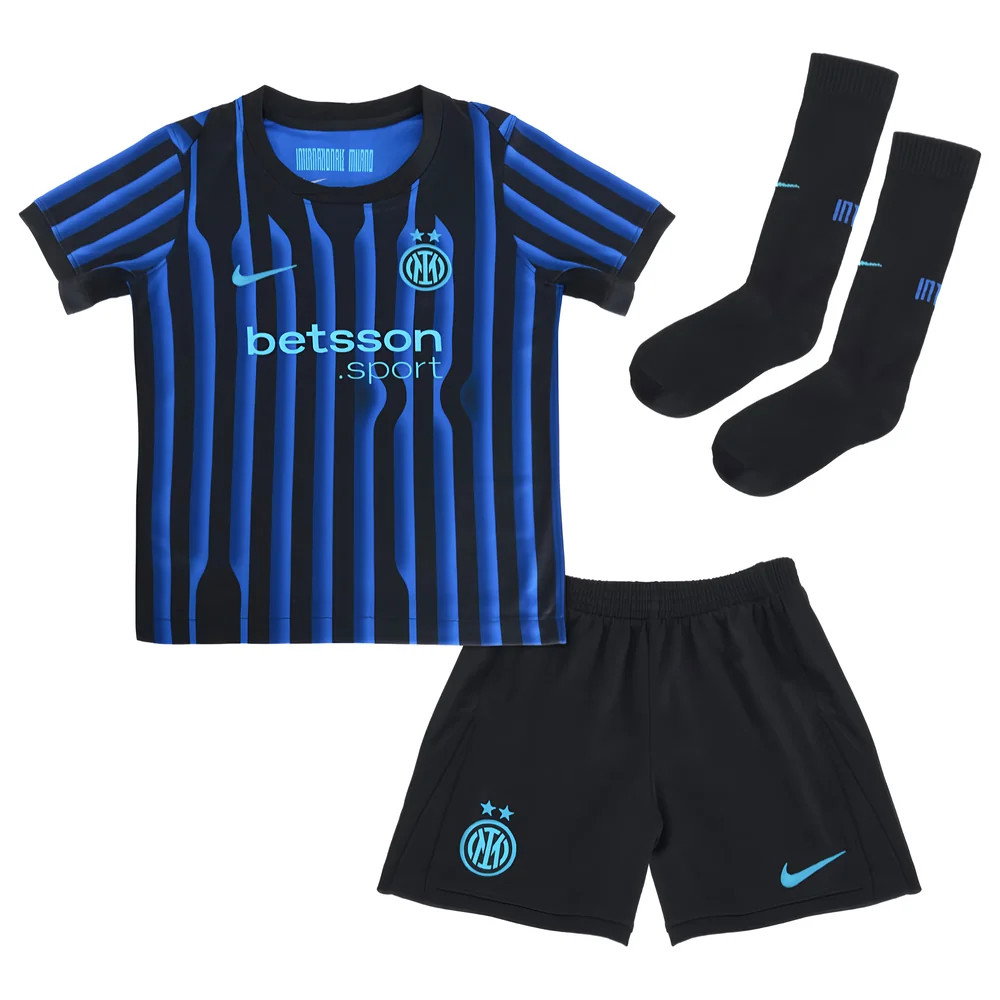 2025-2026 Inter Milan Home Mini Kit 2025-2026 Inter Milan Home Mini Kit