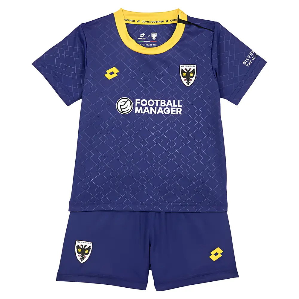 2025-2026 AFC Wimbledon Home Mini Kit