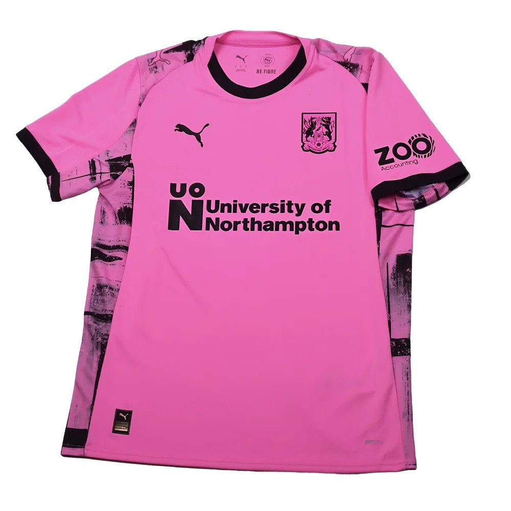 2025-2026 Northampton Town Away Shirt (Your Name) 2025-2026 Northampton Town Away Shirt (Your Name)