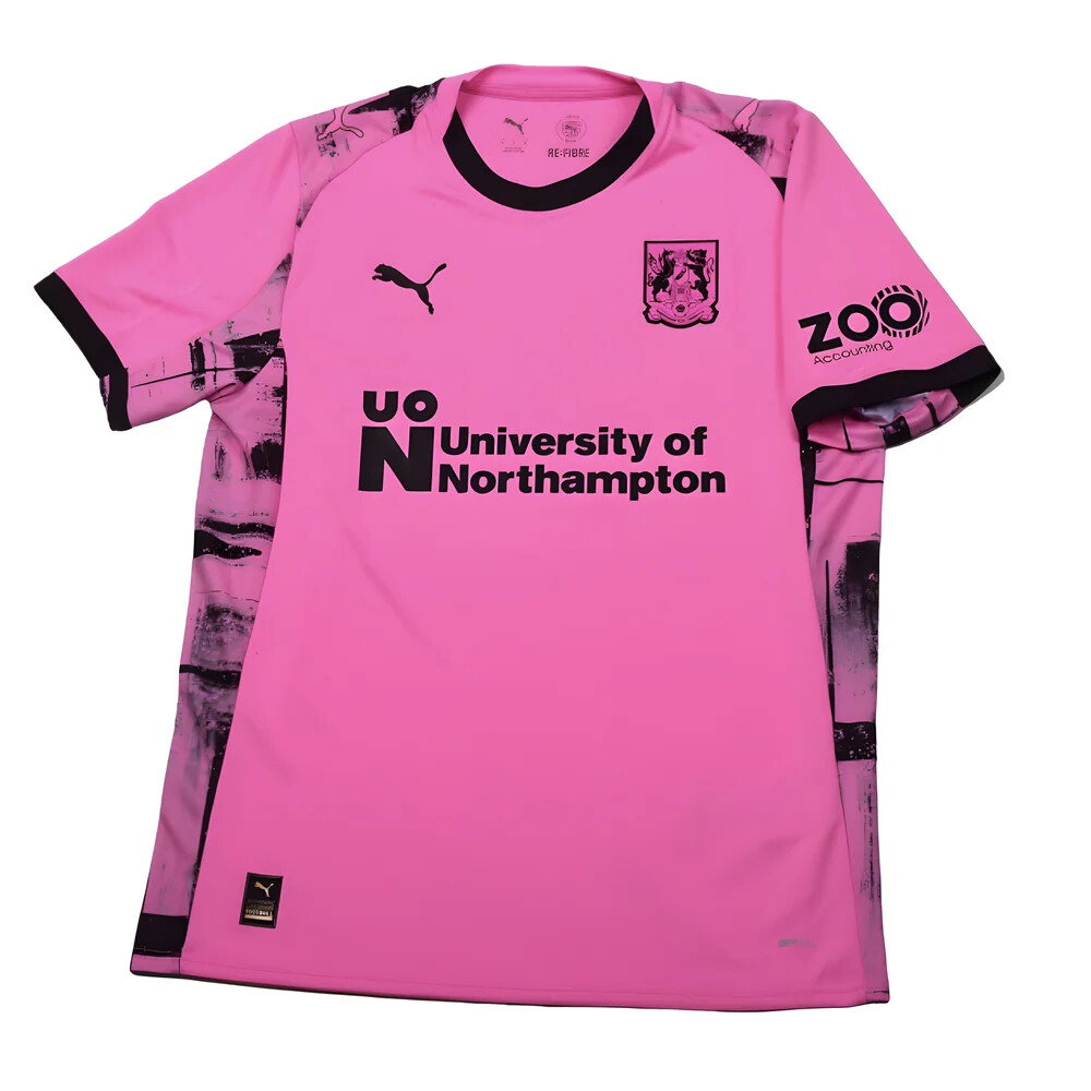 2025-2026 Northampton Town Away Shirt (Your Name) 2025-2026 Northampton Town Away Shirt (Your Name)