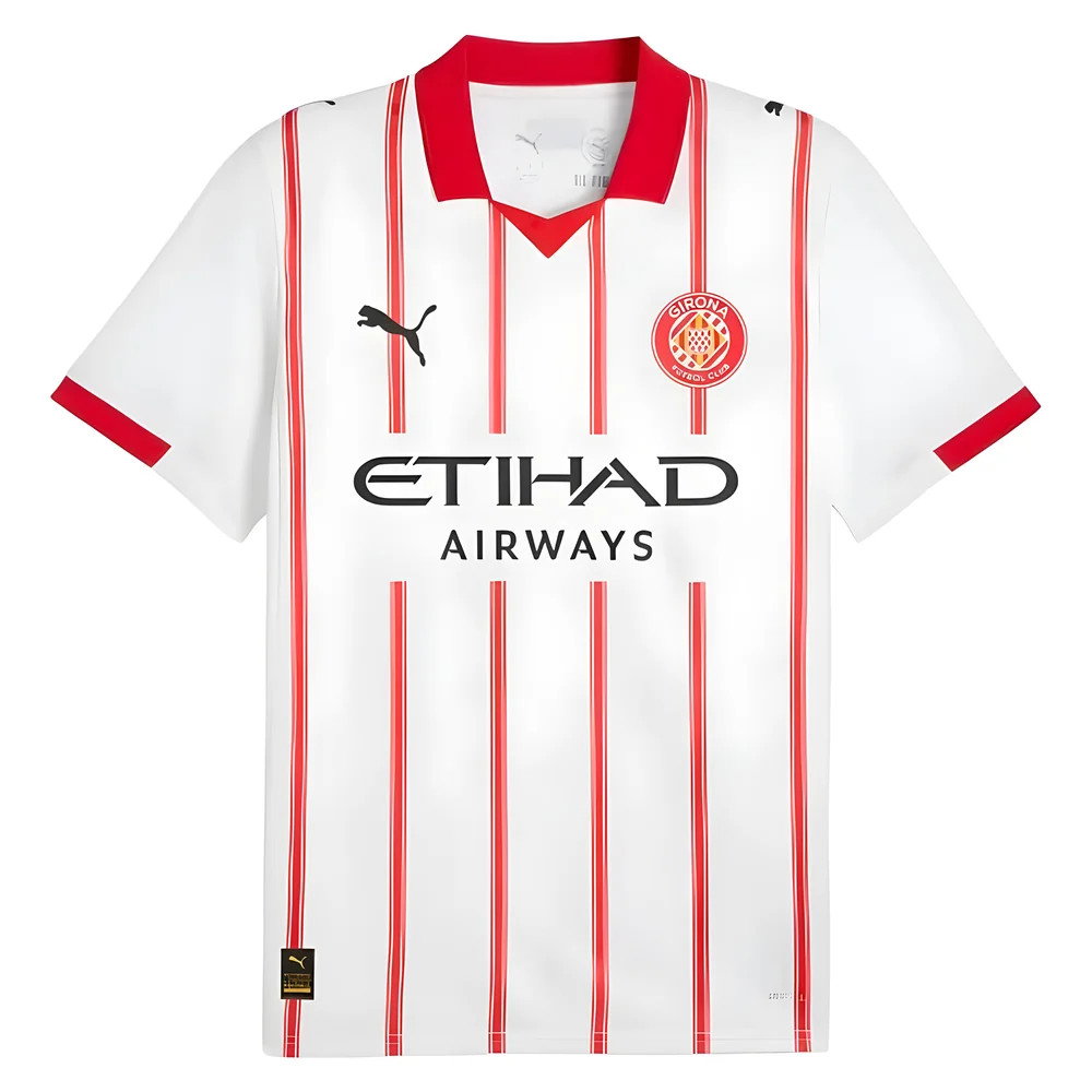 2025-2026 Girona Home Shirt (Van De Beek 6)