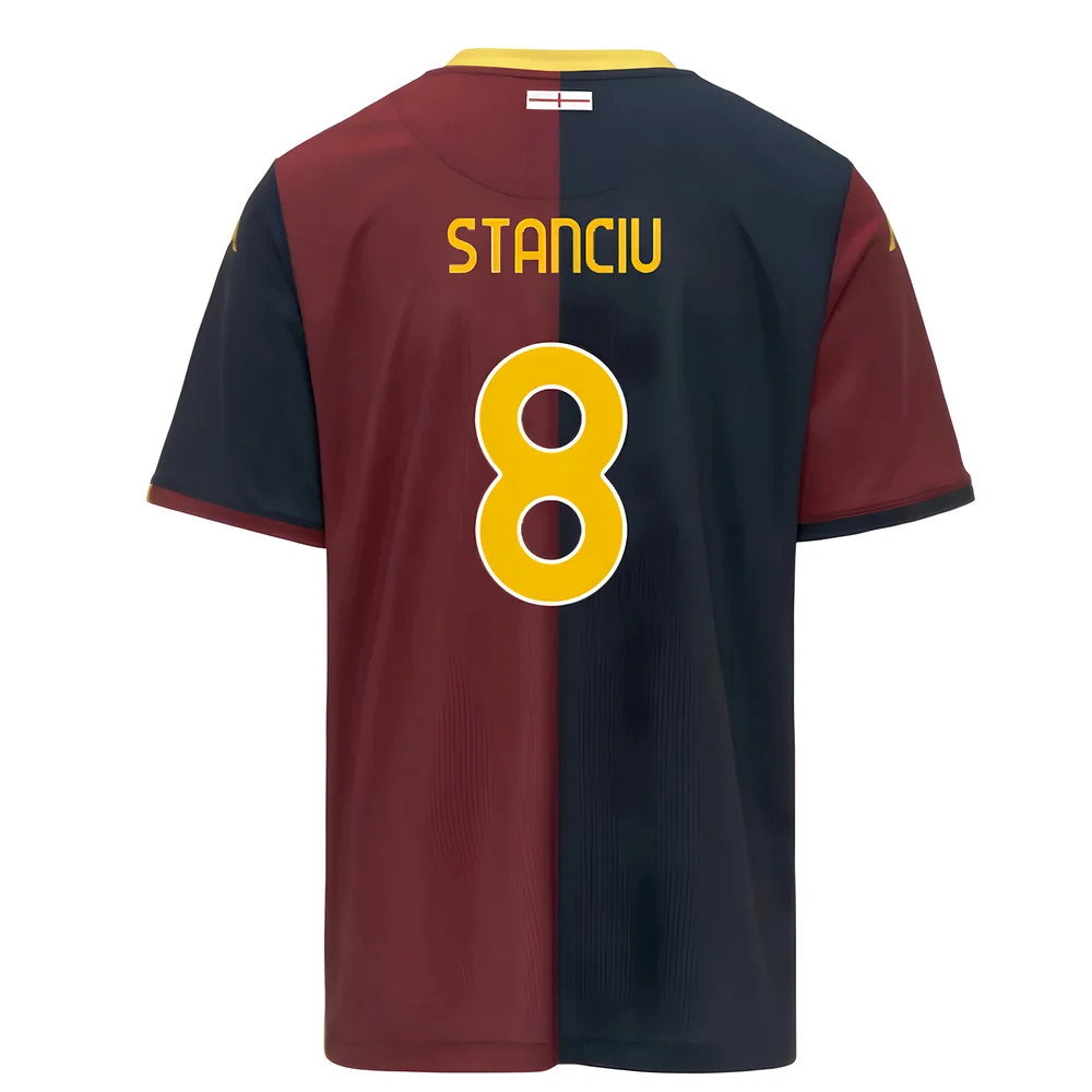 2025-2026 Genoa Home Shirt (Stanciu 8) 2025-2026 Genoa Home Shirt (Stanciu 8)