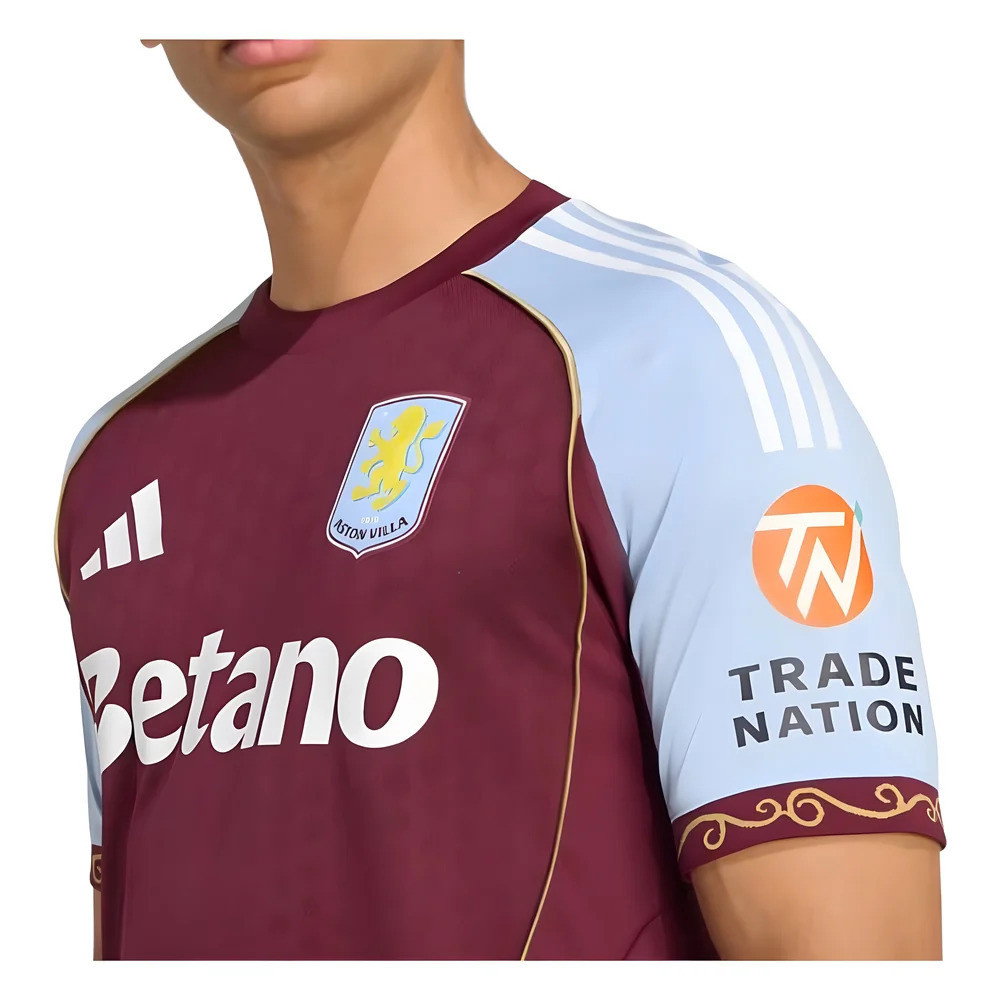 2025-2026 Aston Villa Authentic Home Shirt