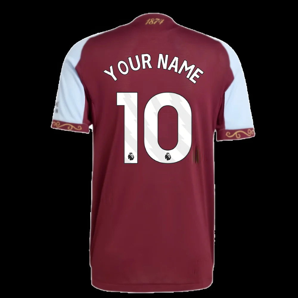 2025-2026 Aston Villa Authentic Home Shirt
