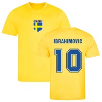 Ibrahimovic Sweden Training Jersey (Yellow)