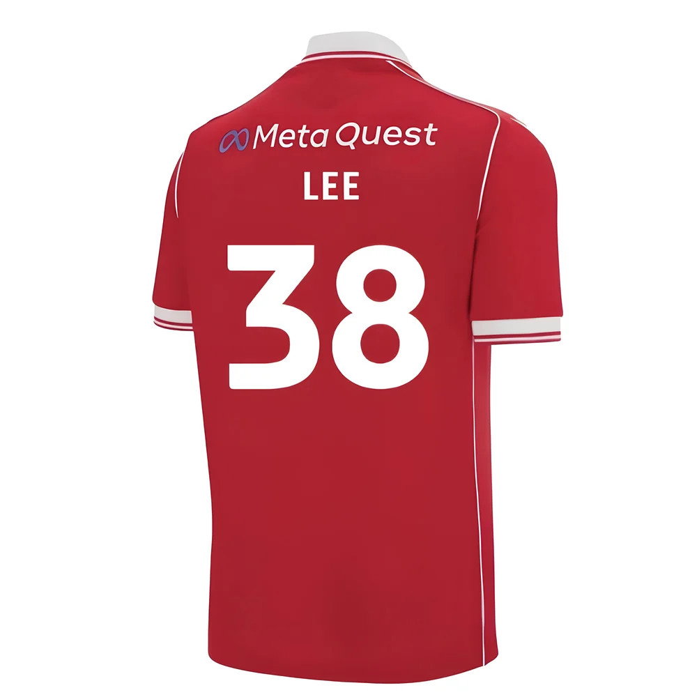 2025-2026 Wrexham Home Shirt (Lee 38) 2025-2026 Wrexham Home Shirt (Lee 38)