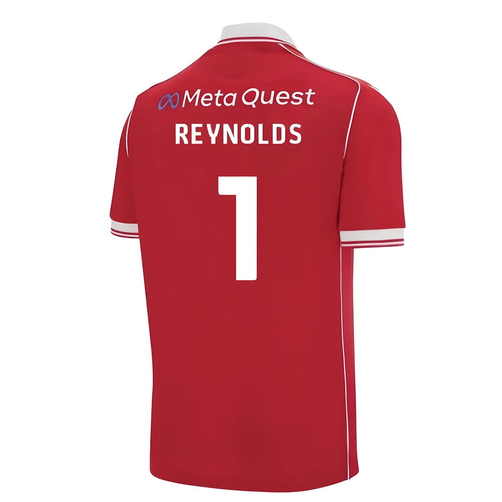 2025-2026 Wrexham Home Shirt (Reynolds 1) 2025-2026 Wrexham Home Shirt (Reynolds 1)