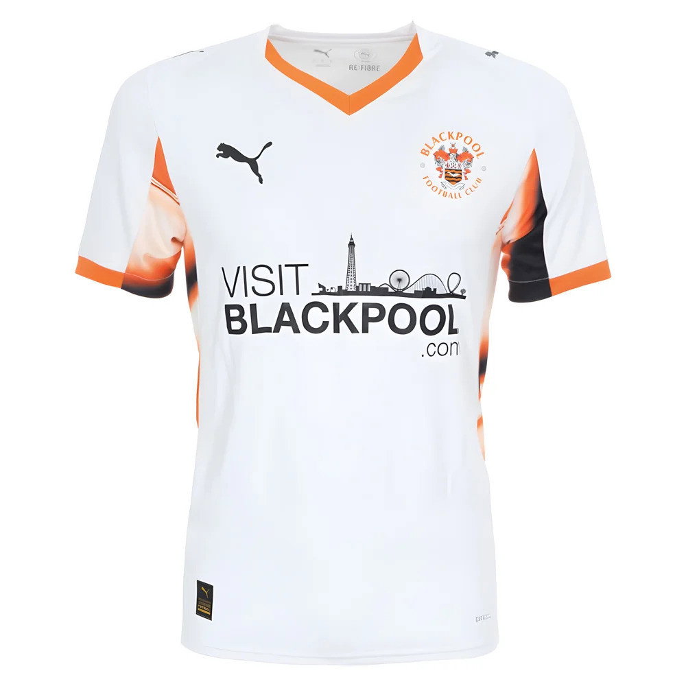 2025-2026 Blackpool Away Shirt (Your Name)