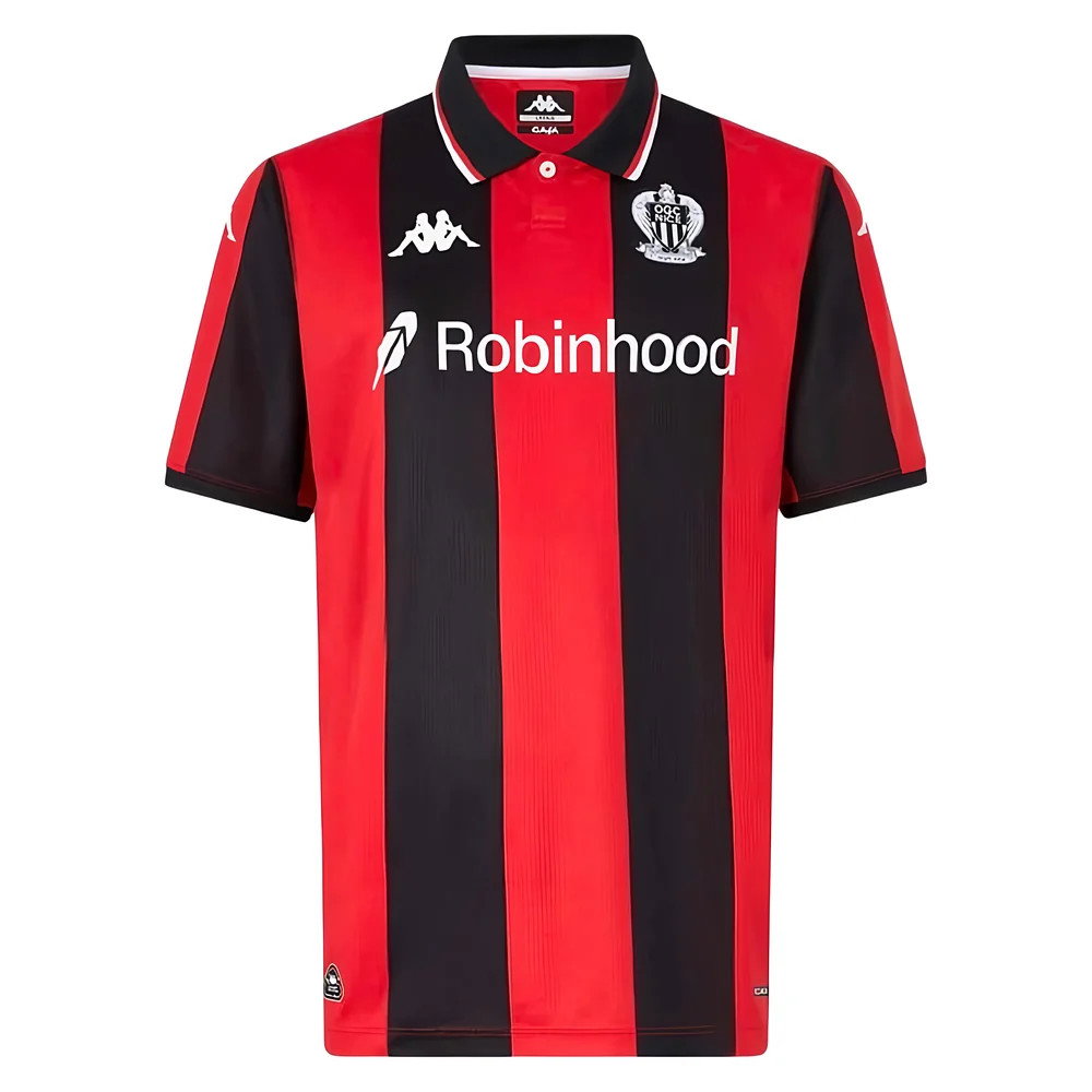 2025-2026 OGC Nice Home Shirt (Your Name) 2025-2026 OGC Nice Home Shirt (Your Name)