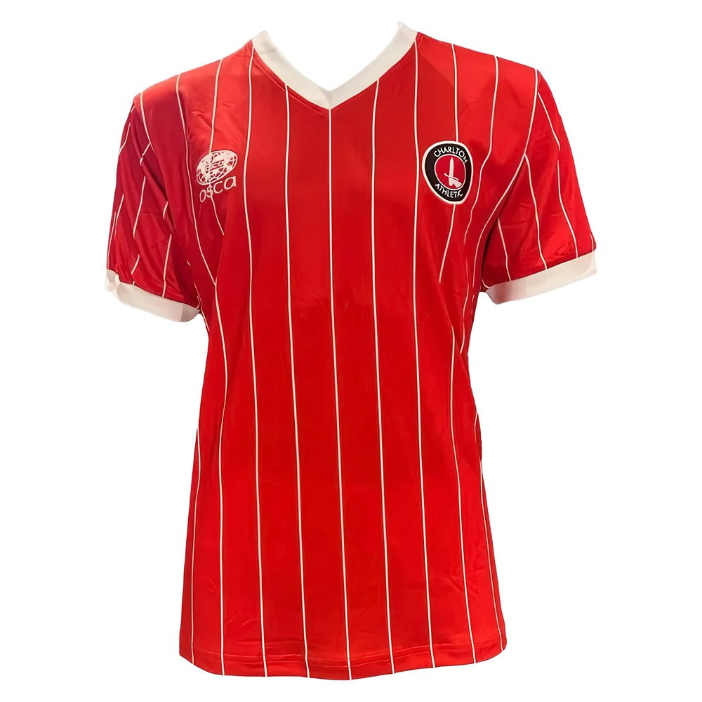 1983-1986 Charlton Home OSCA Retro Shirt (Your Name) 1983-1986 Charlton Home OSCA Retro Shirt (Your Name)