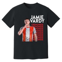 Jamie Vardy Cremonese New Signing T-Shirt (Black)