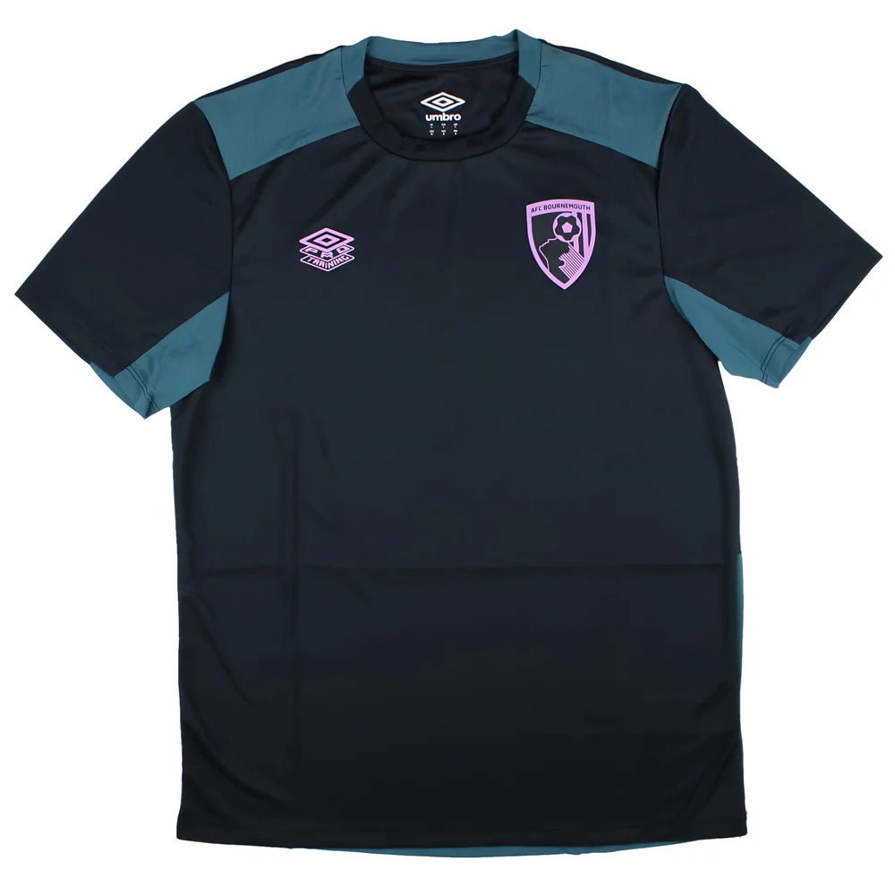 2025-2026 Bournemouth Pro Training Tee (Blueberry) 2025-2026 Bournemouth Pro Training Tee (Blueberry)