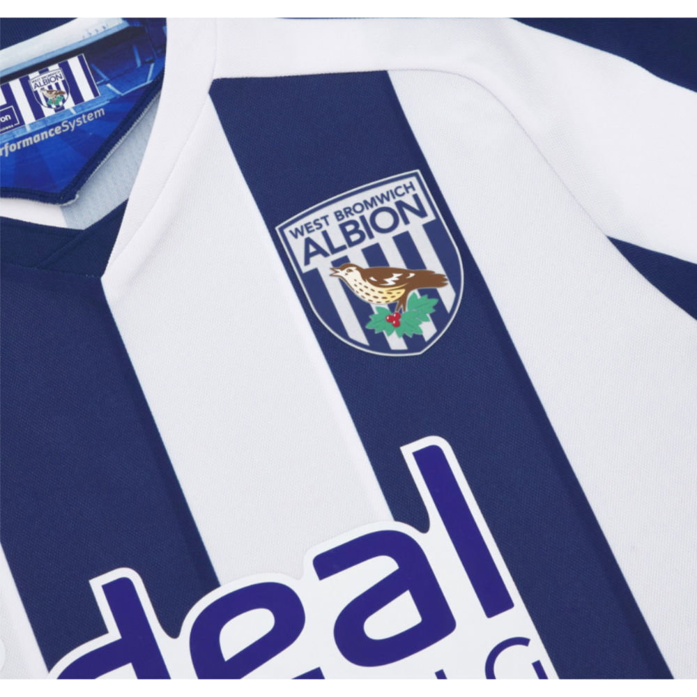 2025-2026 West Bromwich Albion WBA Home Shirt 2025-2026 West Bromwich Albion WBA Home Shirt
