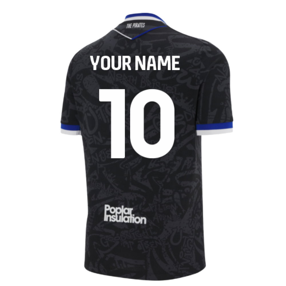 2025-2026 Bristol Rovers Away Shirt (Your Name) 2025-2026 Bristol Rovers Away Shirt (Your Name)