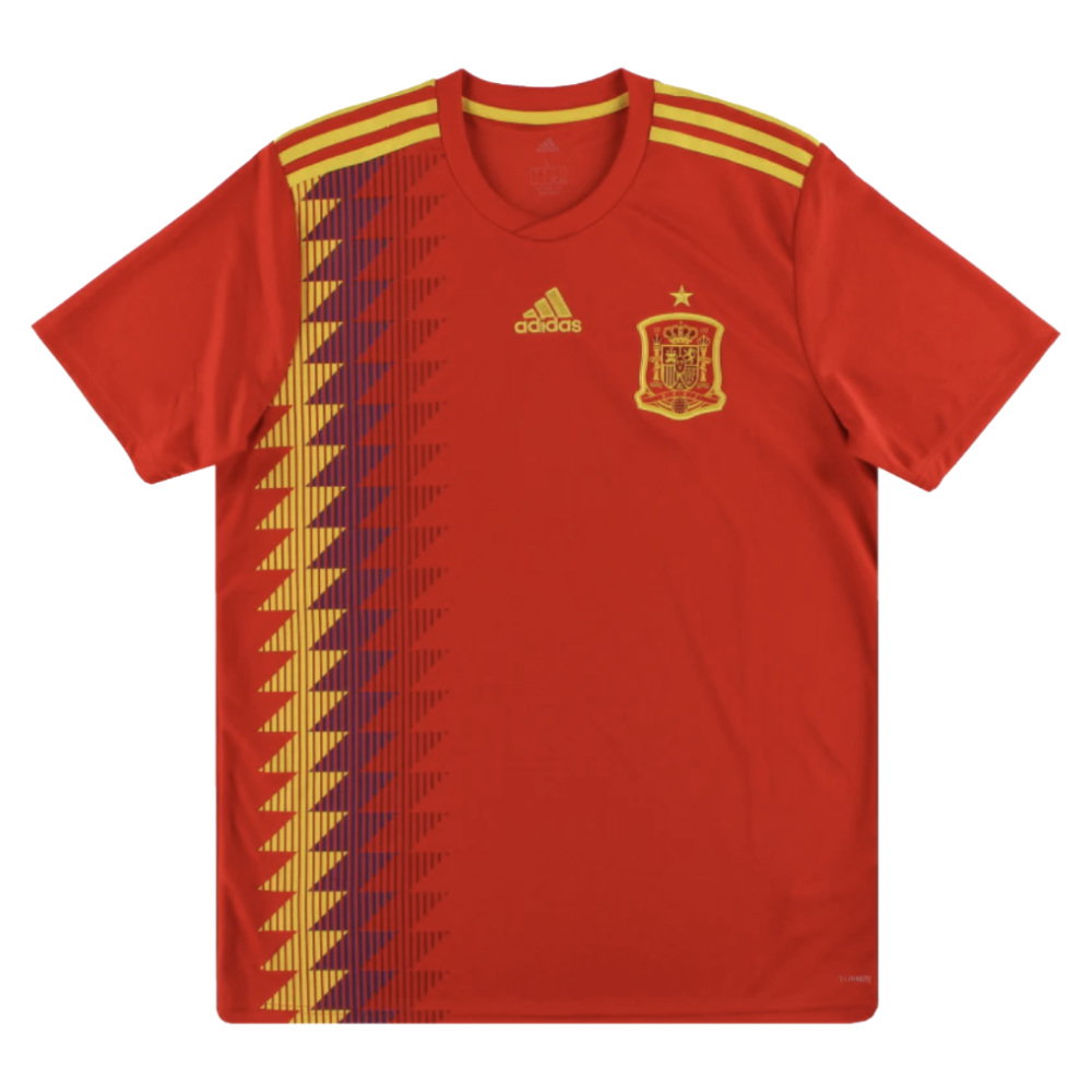 2018-2019 Spain Home Shirt 2018-2019 Spain Home Shirt