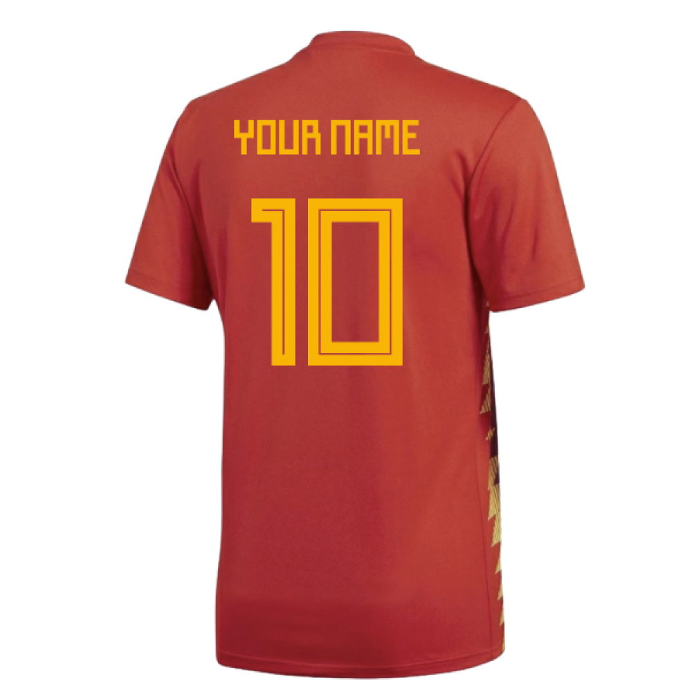 2018-2019 Spain Home Shirt 2018-2019 Spain Home Shirt