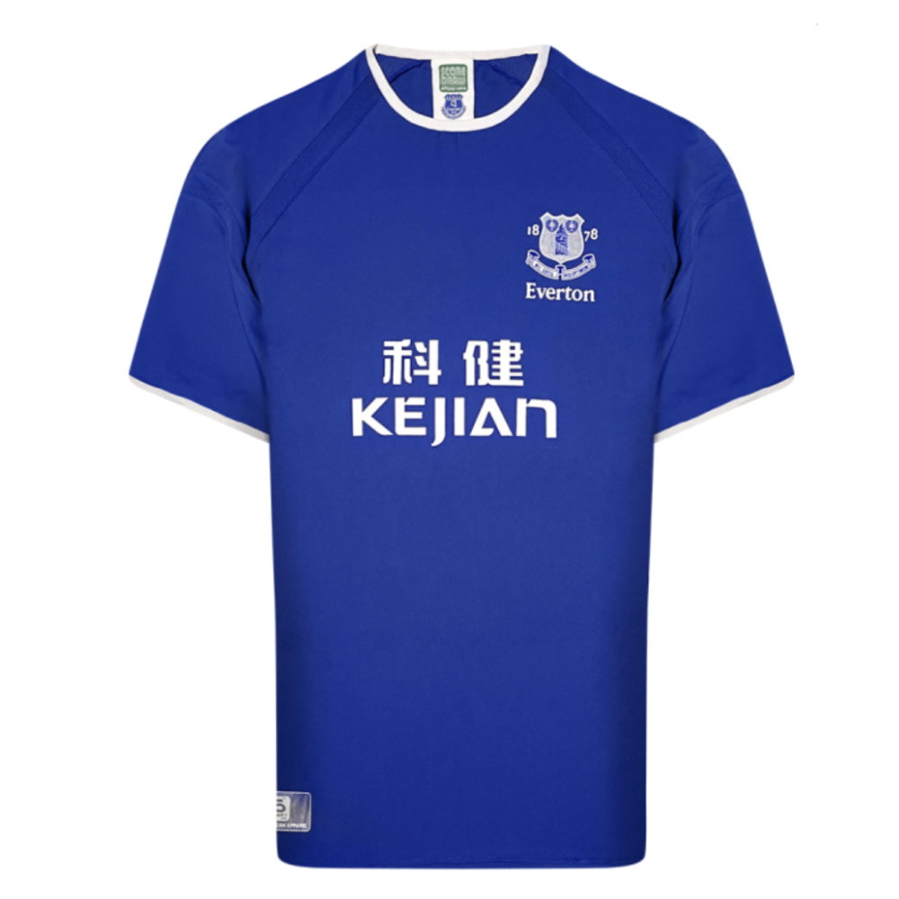 Everton 2003 Anniversary Retro Home Shirt Everton 2003 Anniversary Retro Home Shirt