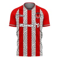 Cremonese 2025-2026 Home Concept Football Kit (Wolvate) Adult Short Sleeve