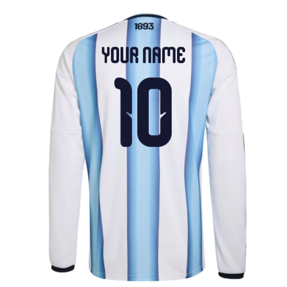 2026-2027 Argentina Long Sleeve Home Shirt 2026-2027 Argentina Long Sleeve Home Shirt