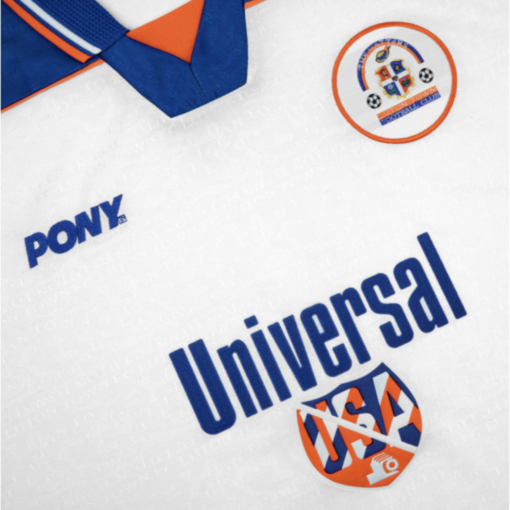 1997-1999 Luton Town Home Retro Shirt (Your Name)