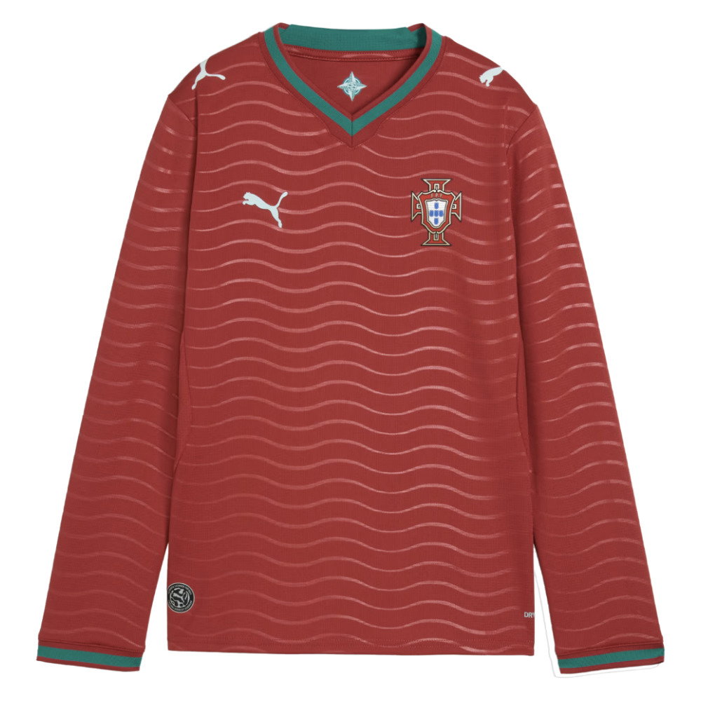 2026-2027 Portugal Long Sleeve Home Shirt