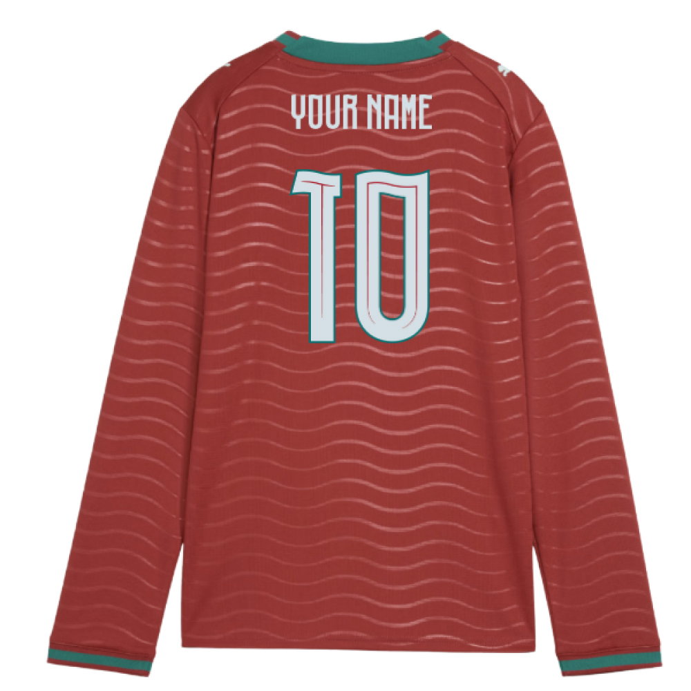 2026-2027 Portugal Long Sleeve Home Shirt