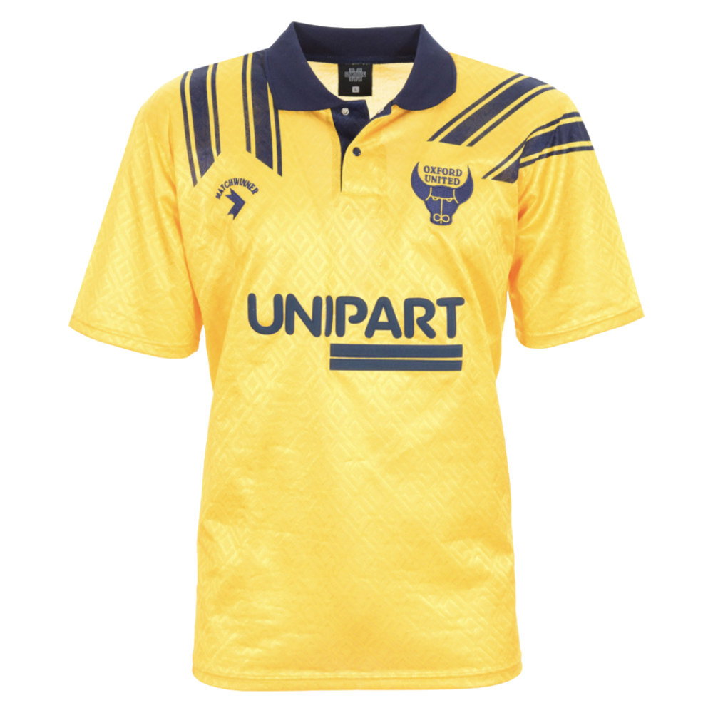 1991-1993 Oxford United Home Retro Shirt 1991-1993 Oxford United Home Retro Shirt
