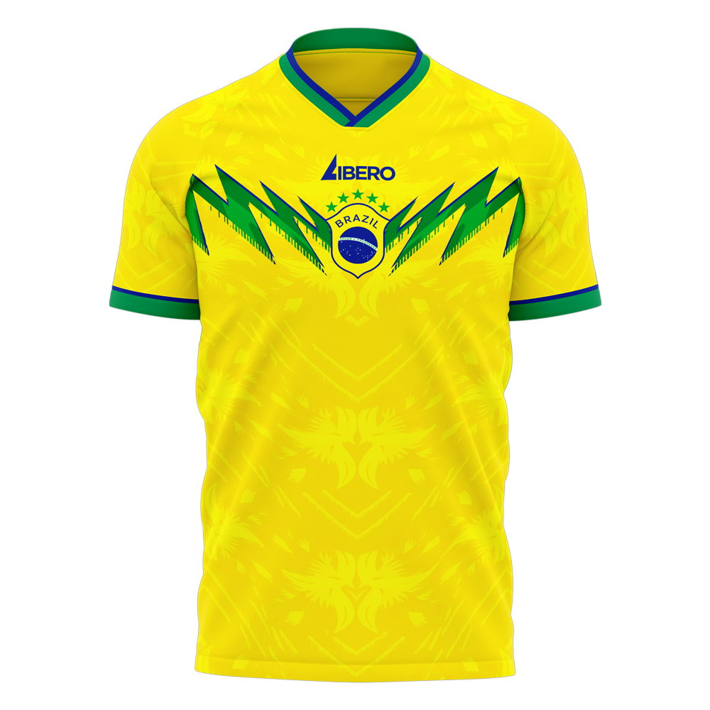 Brazil 2026-2027 Home Concept KIt (Libero) Adult Short Sleeve Brazil 2026-2027 Home Concept KIt (Libero) Adult Short Sleeve
