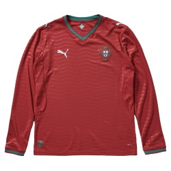 2026-2027 Portugal Long Sleeves Home Shirt