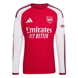 2026-2027 Arsenal Authentic Long Sleeve Home Shirt