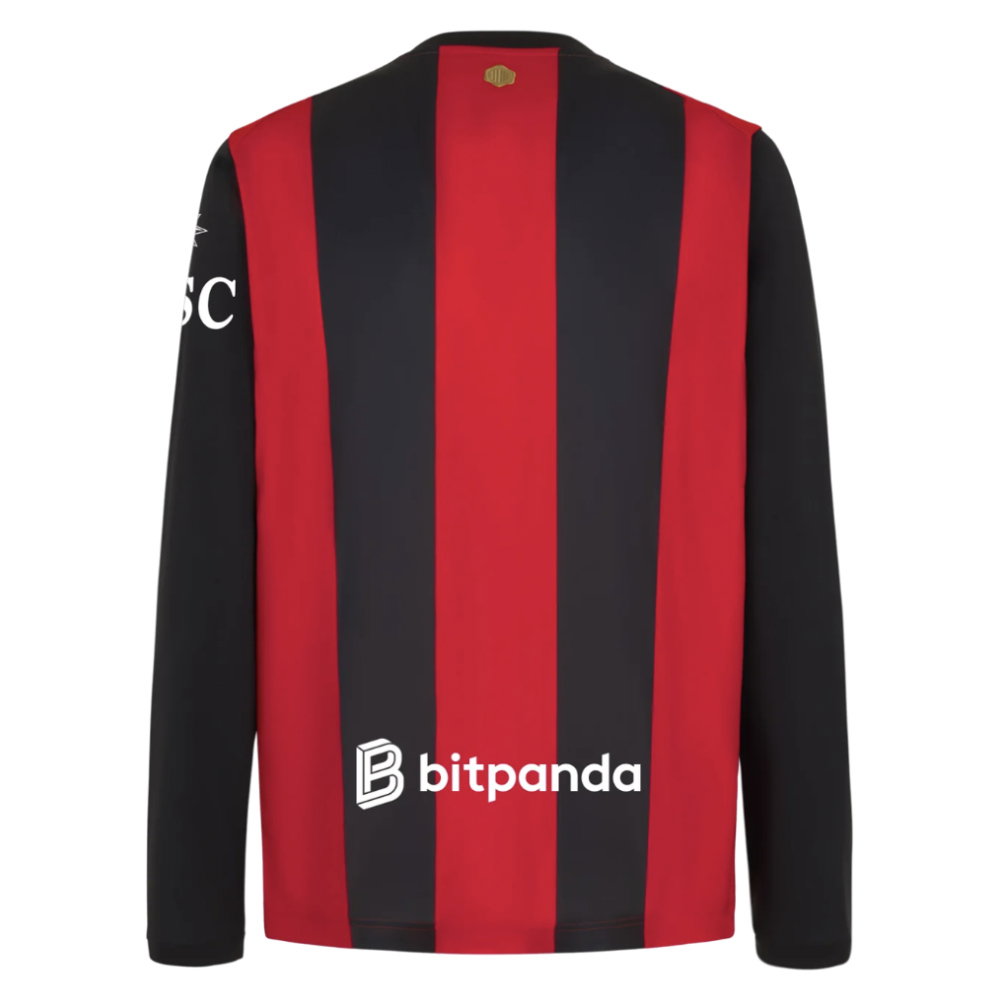 2026-2027 AC Milan Long Sleeve Home Shirt 2026-2027 AC Milan Long Sleeve Home Shirt