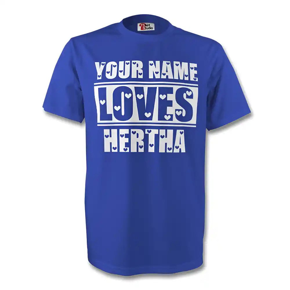 Your Name Loves Hertha T-shirt (blue) Your Name Loves Hertha T-shirt (blue)