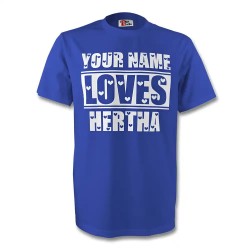 Your Name Loves Hertha T-shirt (blue) Your Name Loves Hertha T-shirt (blue)