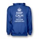 Keep Calm And Follow Deportivo Hoody (blue) Keep Calm And Follow Deportivo Hoody (blue)