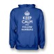 Keep Calm And Follow Hamburg Hoody (blue) Keep Calm And Follow Hamburg Hoody (blue)