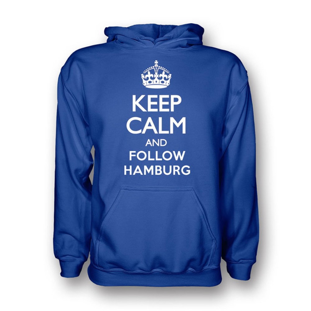 Keep Calm And Follow Hamburg Hoody (blue) Keep Calm And Follow Hamburg Hoody (blue)