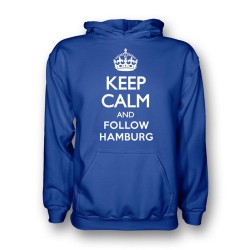 Keep Calm And Follow Hamburg Hoody (blue) Keep Calm And Follow Hamburg Hoody (blue)