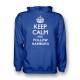 Keep Calm And Follow Hamburg Hoody (blue) Keep Calm And Follow Hamburg Hoody (blue)