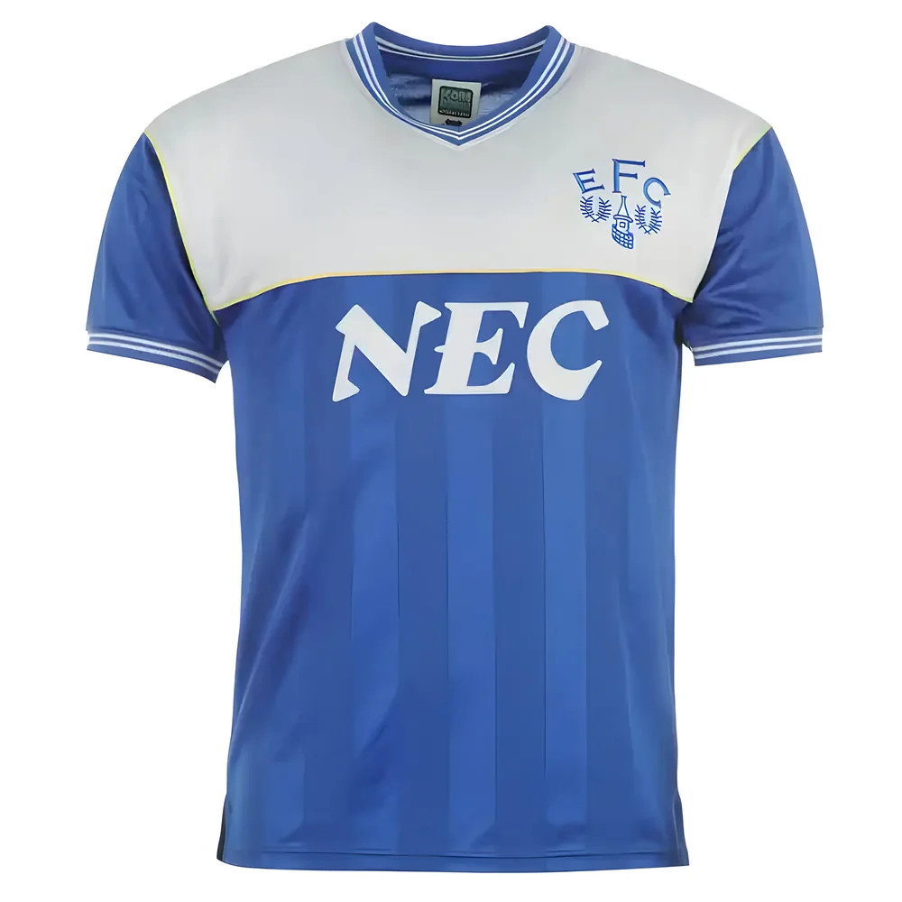 Score Draw Everton 1986 Home Shirt Score Draw Everton 1986 Home Shirt