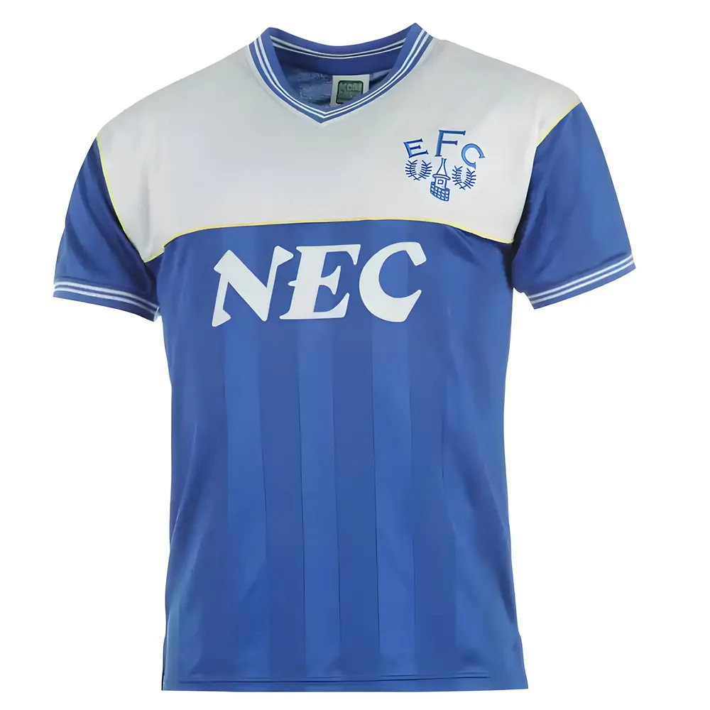 Score Draw Everton 1986 Home Shirt Score Draw Everton 1986 Home Shirt