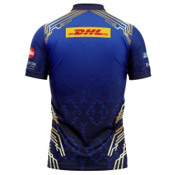 Mumbai Indians IPL Replica Jersey 2022 (MI 2022 With Name Personalization)