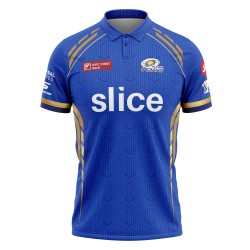 Mumbai Indians IPL Replica Jersey 2024 (MI 2024 With Name Personalization)