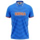 India ICC World Cup 2015 Half Sleeves Cricket Fan Jersey - 100% Dryfit Polyester - With Name Personalization