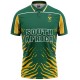 South Africa 2003 ICC World Cup Half Sleeves Cricket Fan Jersey - 100% Dryfit Polyester - With Name Personalisation
