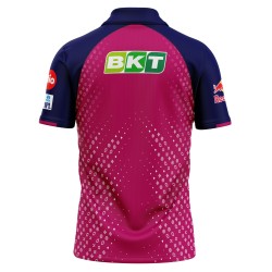 Rajasthan Royals IPL Replica Cricket Jersey 2024 (RR 2024 IPL Jersey with Name Personalization)