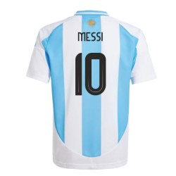 Argentina Home Football Fan Jersey 2024-2025 - Messi 10