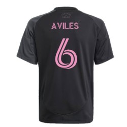 Inter Miami Away Football Fan Jersey 2025-2026 - Aviles 6