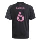 Inter Miami Away Football Fan Jersey 2025-2026 - Aviles 6