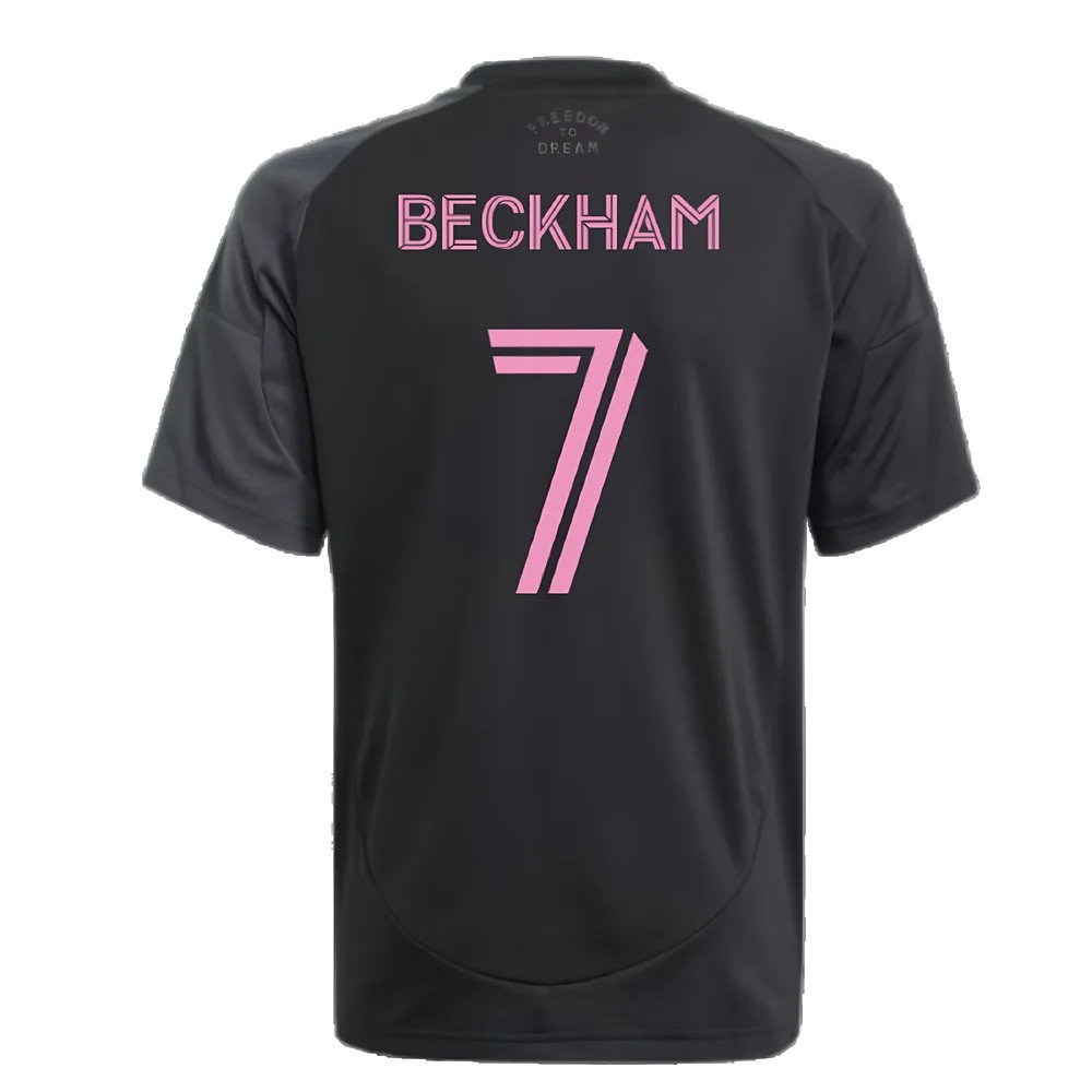 Inter Miami Away Football Fan Jersey 2025-2026 - Beckham 7